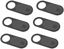 Picture of (California J.OS) 6PCS (Large Black Oval) Webcam Cover Slide Camera Privacy Security Protect Sticker for Phone Laptop