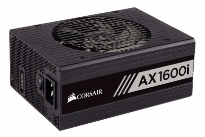 Picture of Corsair AXi Series, AX1600i, 1600 Watt, 80+ Titanium Certified, Fully Modular - Digital Power Supply (CP-9020087-NA)