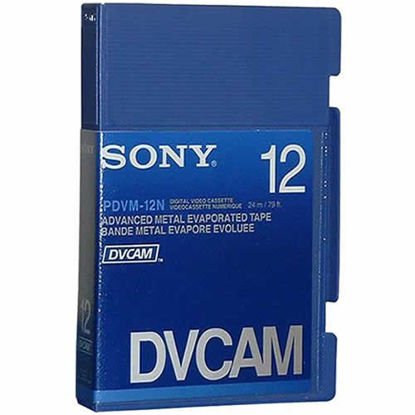 Picture of Sony DVCam Mini Cassette Tape, 12 Min. Without Chip, PDVM-12N