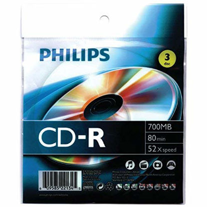 Picture of Philips 700 MB C-Dr Foil Wrap 3 Pack (CR7D5NZ03/27)