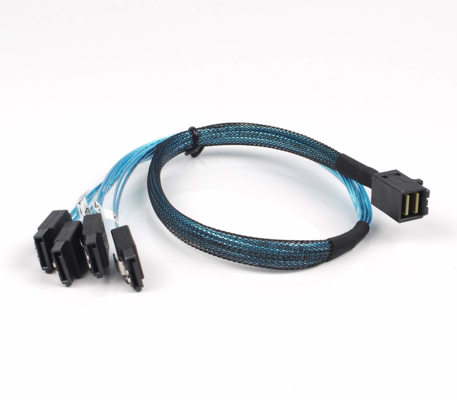 GetUSCart Internal Mini SAS to SATA Cable, SFF8643 to SATA Forward