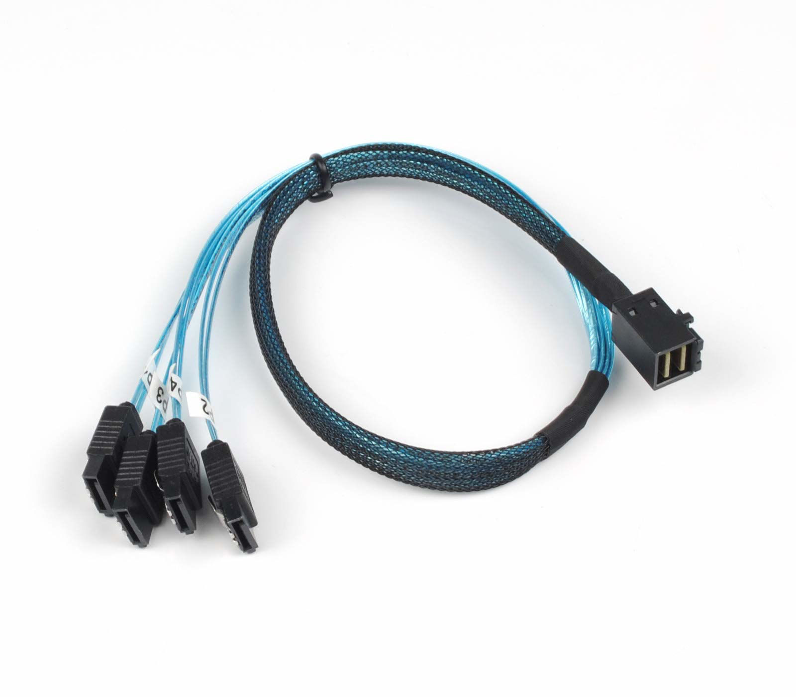 GetUSCart Internal Mini SAS to SATA Cable, SFF8643 to SATA Forward