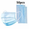 Picture of 50 PCS Earloop Disposable Medial Face Masks For dust protection,Personal Health