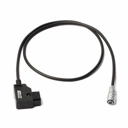 Picture of ZITAY D-Tap to BMPCC 4K 6K Power Cable, BMPCC 4K Dtap Power Cable, D-tap to BMPCC 6K Straight Power Cable Cored Wire for Blackmagic Pocket Cinema Camera