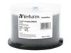 Picture of Verbatim 4.7GB Up to 16X Datalifeplus White Inkjet Printable Recordable Disc DVD-R, 50 -Disc Spindle