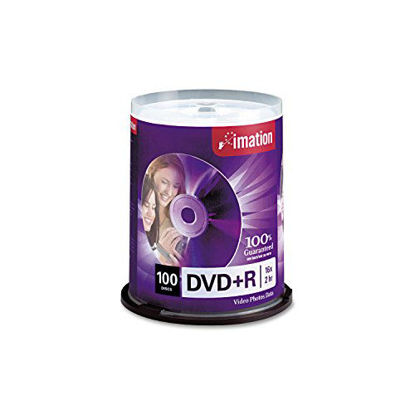 Picture of Imation 16x DVD+R 4.7GB 100 Pack Spindle