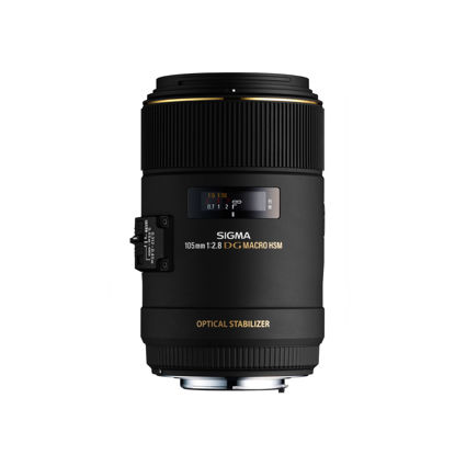 Picture of Sigma 105mm F2.8 EX DG OS HSM Macro Lens for Sony SLR Camera