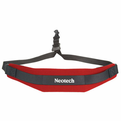 Picture of Neotech Soft Sax, Red, Junior, Swivel Hook Saxophone Strap (1902152)