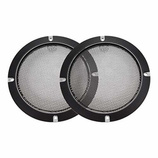 GetUSCart uxcell Speaker Grill Cover 5 Inch 153mm Mesh Decorative