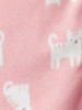 Picture of Simple Joys by Carter's Unisex Babies' Microfleece Sleepbag Wearable Blanket, Pack of 2, Pink, Cat/Animal, 3-6 Months