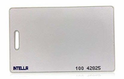 Picture of 100 INTELLid 26 Bit Clamshell Proximity Access Control Cards