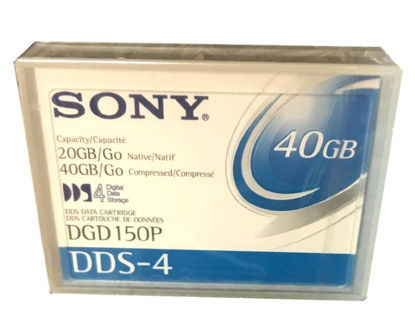 Picture of Sony 10-Pack Dds4 20/40GB 150m 4mm Data Cart