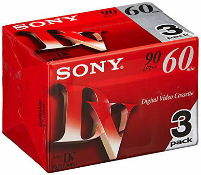 Picture of Sony 3 Pack 60 Minute Tape
