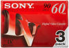 Picture of Sony 3 Pack 60 Minute Tape