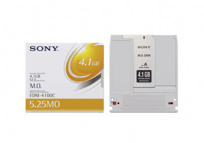 Picture of Sony 4.1GB 8X 5.25 Magneto Optical Rewriteable 512 Bytes/Sector Media (1-Pack) (Discontinued by Manufacturer)