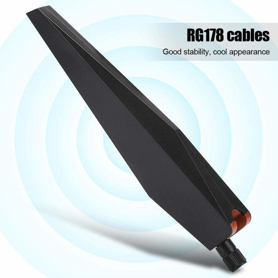 GetUSCart- SMA Male Dual Band Antenna, RT-AC5300 Antenna High Gain Dual ...
