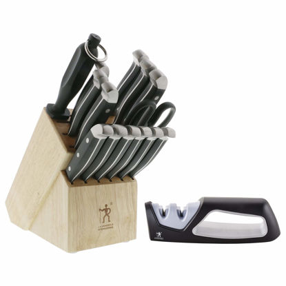Picture of Henckels Statement 15-pc Knife Block Set with sharpener