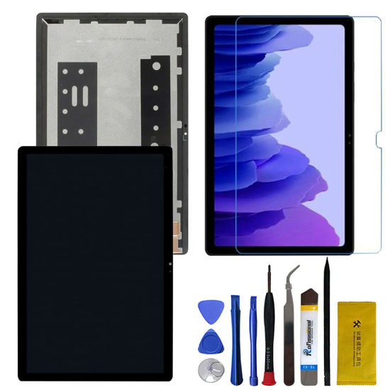  for Samsung Galaxy Tab A7 10.4 Screen Replacement T500 T505 LCD  for Galaxy Tab A7 10.4 2020 SM-T500 SM-T505 LCD Display Touch Screen  Digitizer Assembly Repair Parts Kit with Free Tools (