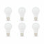 Picture of Amazon Basics 60W Equivalent, Daylight, Dimmable, 10,000 Hour Lifetime, A19 LED Light Bulb | 6-Pack