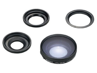 Picture of Sony VCLES06A One-Touch Tele Conversion Lens x0.6 for 37mm Lens for DCRDVD92, 203, 405, 405, 505 Camcorders