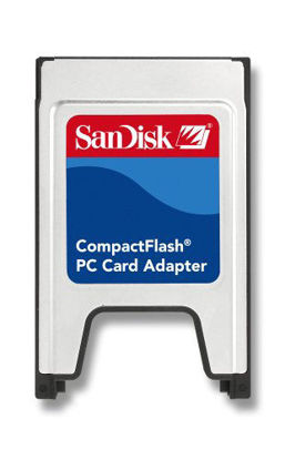 Picture of SanDisk SDAD-38-A10 CF to PC Card Adapter