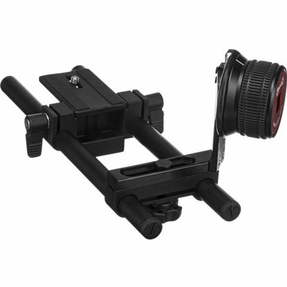 Picture of Opteka FF-240 Gearless Follow Focus Rig with 15mm Rail Kit for Digital SLR Cameras