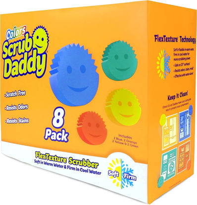 Scrub Daddy Sponge - Lemon Fresh Scent - Scratch-Free Multipurpose Dish  Sponge - BPA Free & Made with Polymer Foam - Stain & Odor Resistant Kitchen  Sponge (1 Count)