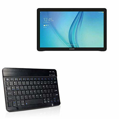 Picture of BoxWave Keyboard Compatible with Samsung Galaxy View 18.4 (SM-T677) (Keyboard by BoxWave) - SlimKeys Bluetooth Keyboard, Portable Keyboard with Integrated Commands - Jet Black