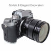 Picture of Foto&Tech Soft Shutter Release Button Compatible with Fuji X-T20 X-T10 X-T3 X-T2 X-PRO2 X-PRO1 X100F X100T X100S X30 X-E2S Sony RX1RII RX10 IV III II Lecia M10 M9 Nikon Df F3 (2 Pieces, SL+GD)