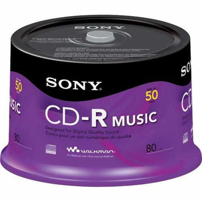 Picture of Sony 50CRM80RS Audio CD-R, 50-Pack Spindle