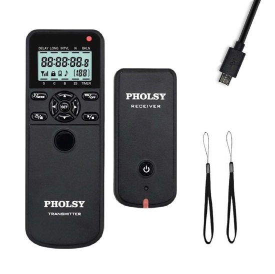 GetUSCart- PHOLSY Wireless Timer Shutter Remote Release Control with ...