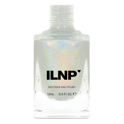 Picture of ILNP My Private Rainbow (Linear & Scattered) - Holographic Spectraflair Nail Polish Top Coat