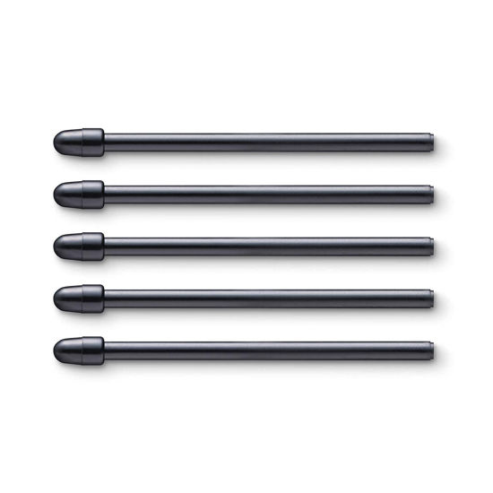 Picture of 5 Pack Replacement Standard Pen Nibs Compatible with Wacom Cintiq16: DTK-1660 and DTK-1661