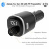 Picture of Scosche BTFM4-SP1 BTFREQ Universal Bluetooth Handsfree Car Kit with FM Transmitter and Dual USB Ports, Black
