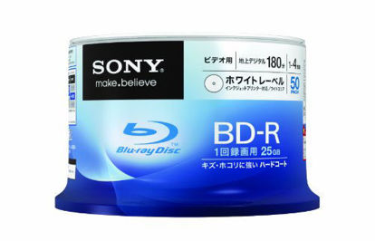 Picture of Sony Blu-ray Disc 50 Spindle - 25GB 4x Speed BD-R
