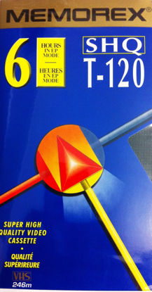 Picture of Memorex SHQ T-120 6 Hour Blank VHS Tape Super