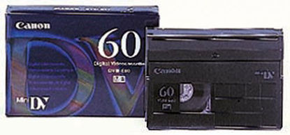 Picture of Canon DVME60 60 Minute MiniDV Digital Videocassette