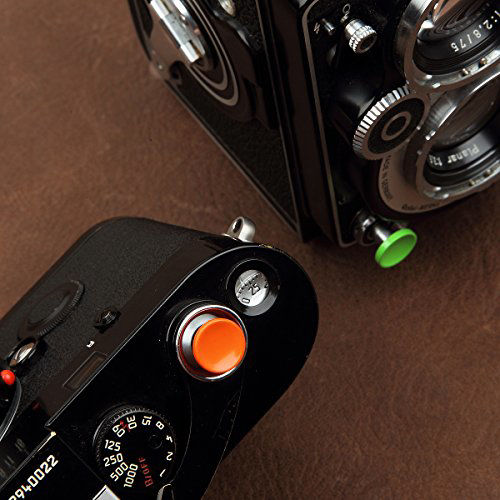 GetUSCart- LXH 4 Pack (Red+Silver+Black+Orange) Soft Shutter Release ...