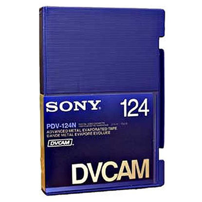Picture of Sony PDV-124N DVCAM 124 Minutes Tape 10 Pack (Non Chip)