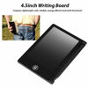 Picture of Wendry LCD Writing Tablet, Electronic Writing Digital Drawing Board, LCD 4.5inch Handwriting Writing Tablet Drawing Board for Children/Kids Memo List Reminder Note(Black)
