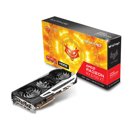 Picture of Sapphire 11306-01-20G Nitro+ AMD Radeon RX 6700 XT Gaming Graphics Card with 12GB GDDR6, AMD RDNA 2
