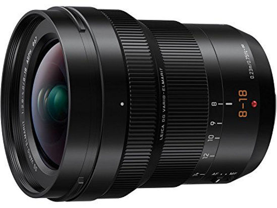 Picture of PANASONIC LUMIX Professional 8-18mm Camera Lens, G LEICA DG VARIO-ELMARIT, F2.8-4.0 ASPH, Mirrorless Micro Four Thirds, H-E08018 (Black) (Renewed)