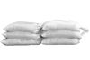 Picture of Sand Bags - Empty Beige-Tan, Green or White Woven Polypropylene Sandbags with Built-in Ties, UV Protection; Size: 14" x 26", Qty of 100 (White)