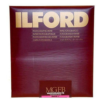 Picture of Ilford Multigrade FB Warmtone VC Variable Contrast B &amp; W Enlarging Paper - 8x10&quot;-100 Sheets - Semi-Matte Surface