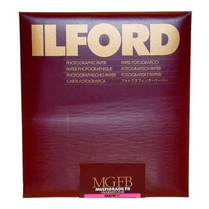 Picture of Ilford Multigrade FB Warmtone VC Variable Contrast B &amp; W Enlarging Paper - 8x10"-100 Sheets - Semi-Matte Surface