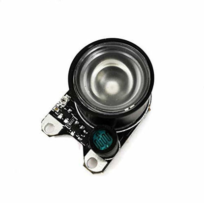 Picture of SUKRAGRAHA Infrared LED Light Board Module 3W 850 IR High Power Night Vision Infrared Illuminator Adjustable Resistor for Raspberry Pi Camera Night Vision Module (2pc)