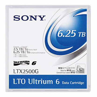 Picture of Sony LTO-6 Linear Tape Open 6.25TB 2.5 Cache 0.85-Inch Internal Bare or OEM Drives LTX2500G