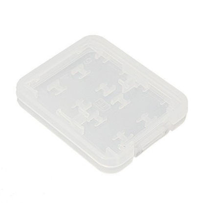 Picture of 8 in 1 Reusable Plastic Micro SD SDHC TF MS Memory Card Storage case Box Protector Holder