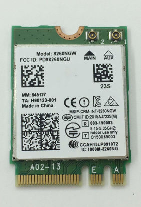 Picture of 867Mbps Dual Band Wireless-AC 8260NGW WiFi Card for Dell Latitude 7275 E5270 E5450 E5570 E7270 E7470 Precision 3510 7510 M7510 08XG1T 0CNP0J 0KTTYN 5M4TC 8XG1T CNP0J 05M4TC 08XG1T 0CNP0J 8XG1T