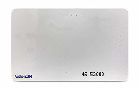 26 Bit Access Control Card 50 Blank CR80 Proximity Cards (26-Bit Weigand, H10301 Format) - Compatible With ISOProx 1386/1326 Readers & Most Access Systems Printable Weigand Prox Cards 50 Pack